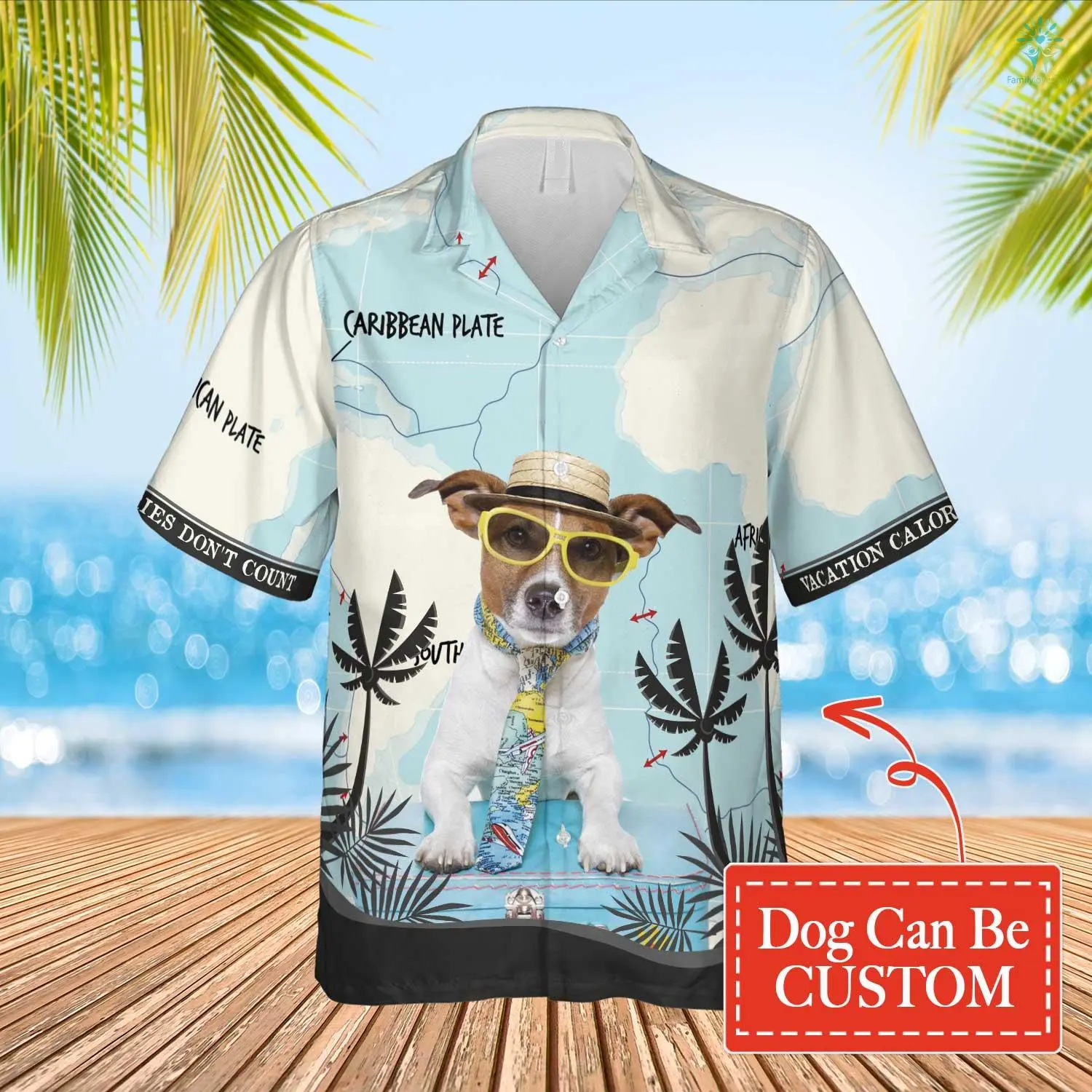 Travel Pets Hawaiian Custom Image Funny Dog Summer Shirt Beach Hawaiian Shirt/ Dog Cat Shirt Hawaiian Shirt
