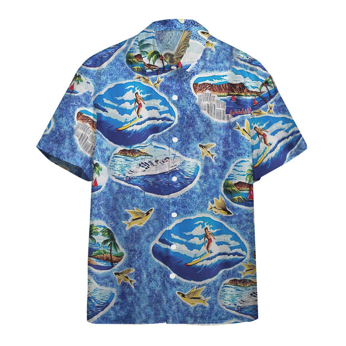 3D Honolulu Goose In Top Gun Custom Hawaiian Shirt