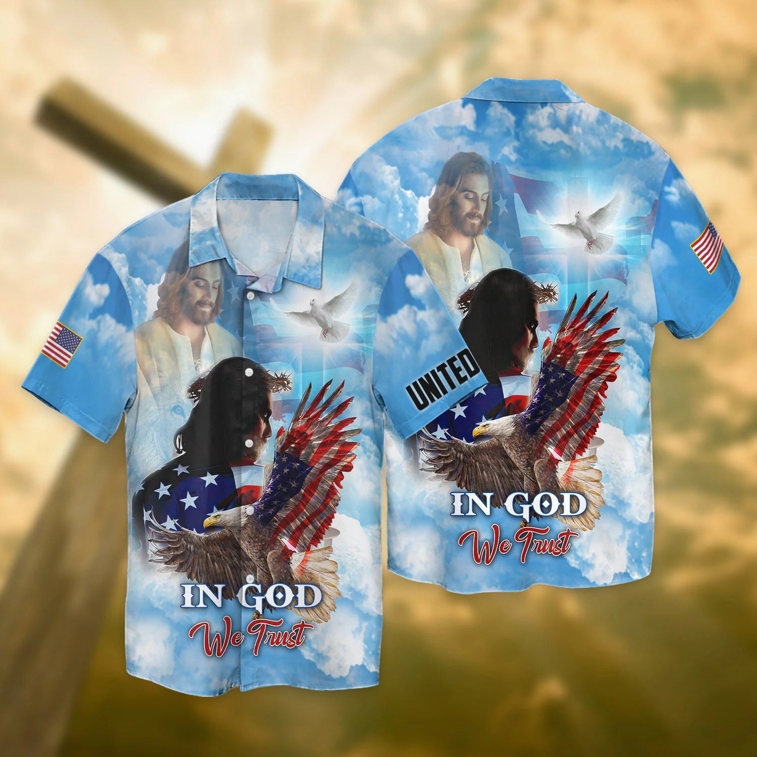 Eagle American Hawaiian Shirt - Independence Day Is Coming- 3D Full Print Hoodie/ 4Th Of July Pride American Shirts