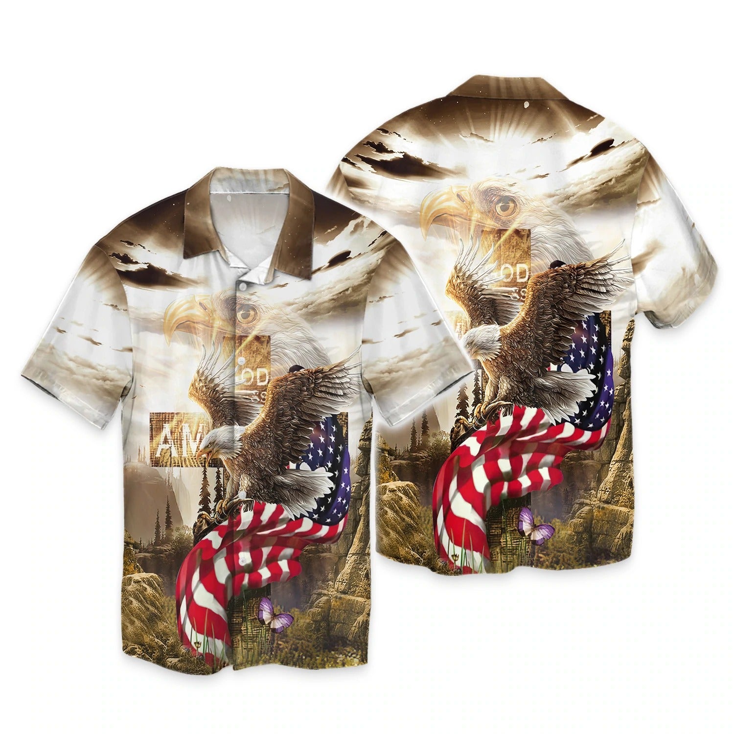 Independence Day Is Coming God Bless American 3D All Over Print Shirt Bomber Hawaiian Shirt 4Th Of July Hoodie