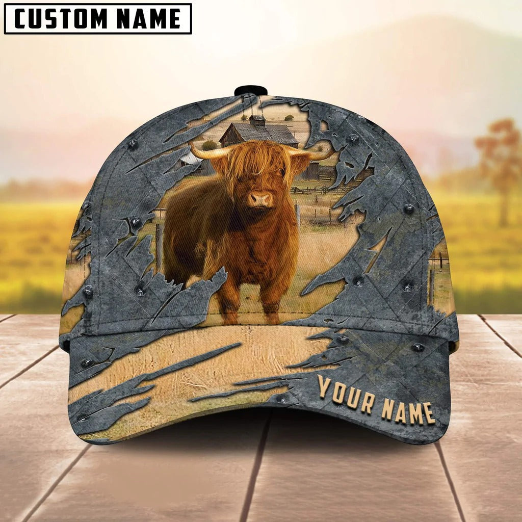 Coolspod Highland Cap Hat/ Custom Farm Cap Hat/ Baseball Hat For Farmer