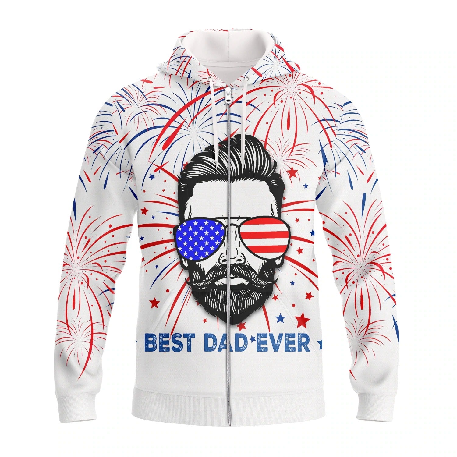 Independence Day Is Coming Best Dad Ever 3D Full Print Shirts Hoodie/ Best Dad Shirt 4Th July American Tee Shirt