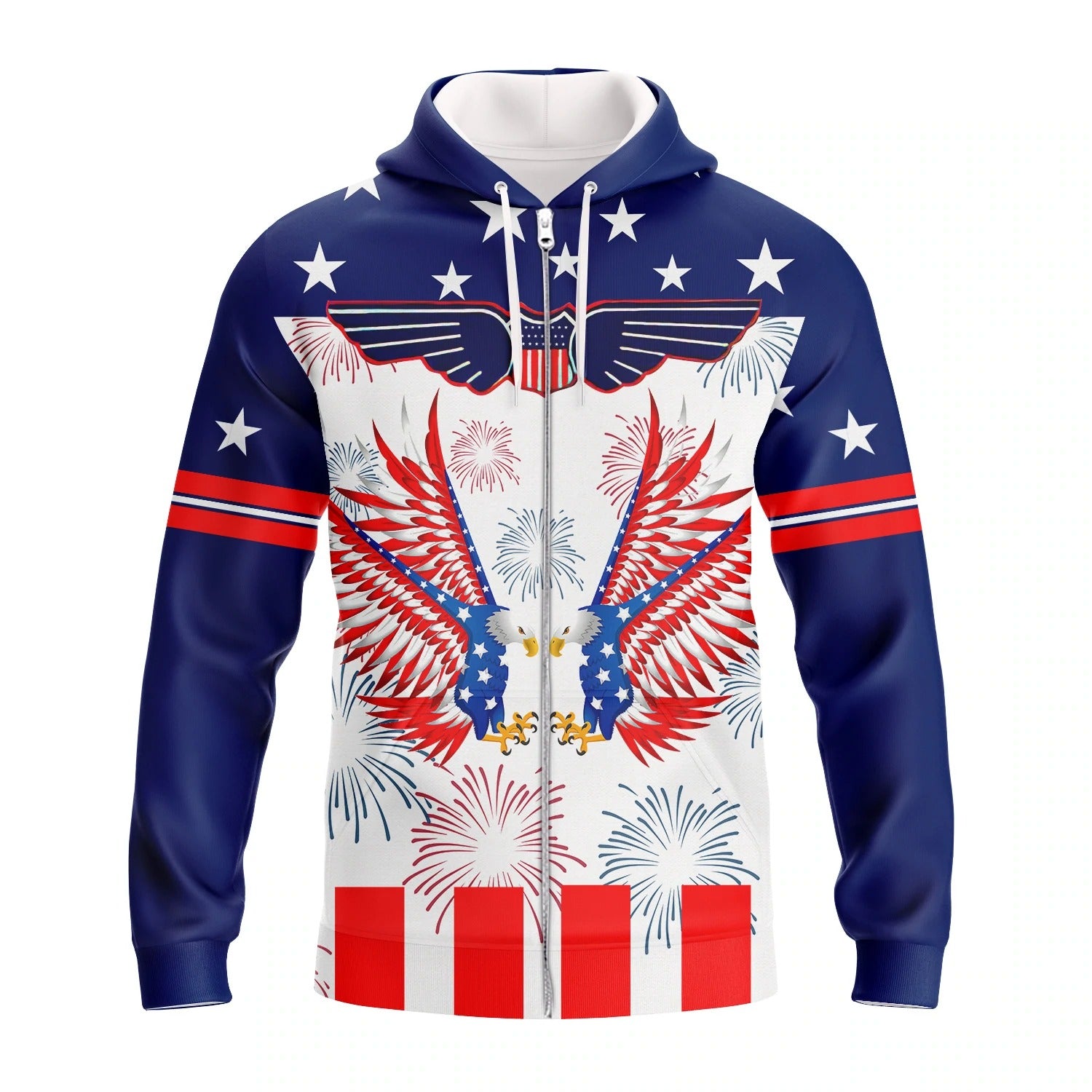Independence Day Is Coming Ealge 3D All Over Print Shirt 3D Hoodie Bomber 4Th July Gifts