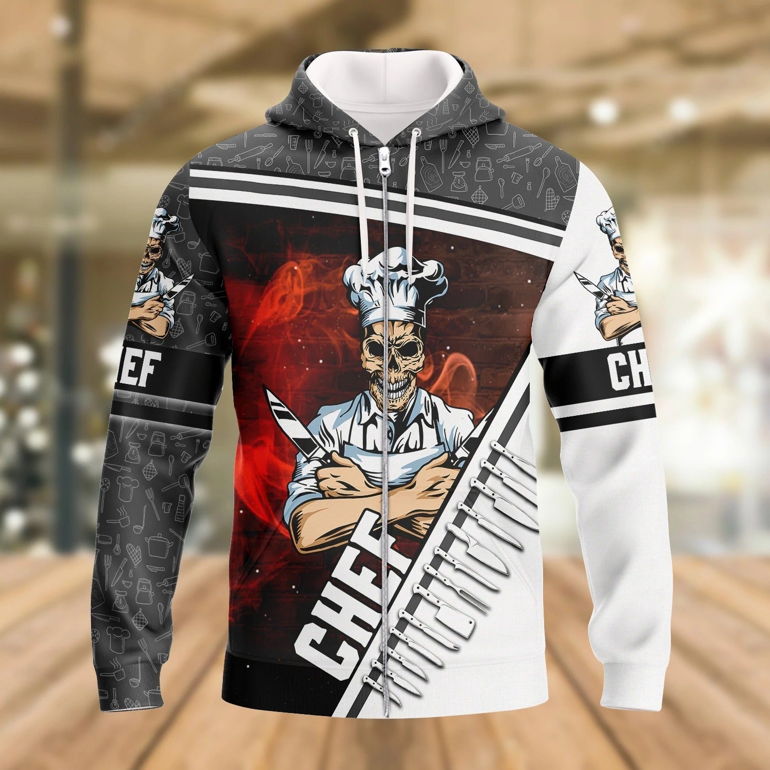 Best Gift For Chef/ 3D All Over Print Shirt Hoodie Master Chef/ Cooking Lover 3D Clothings/ Cooker Gifts