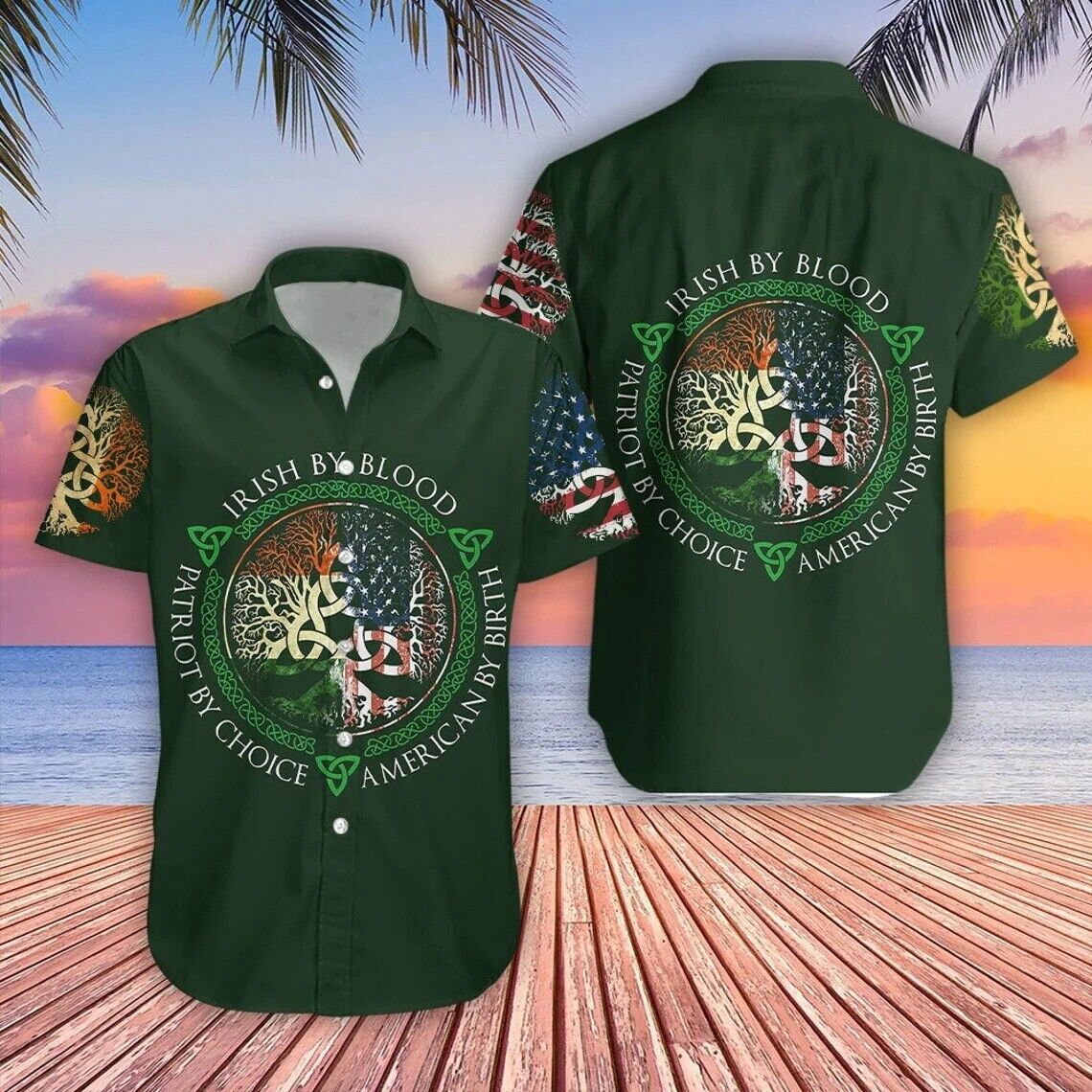Irish St Patrick’s Day Hawaiian Shirt For Men & Women