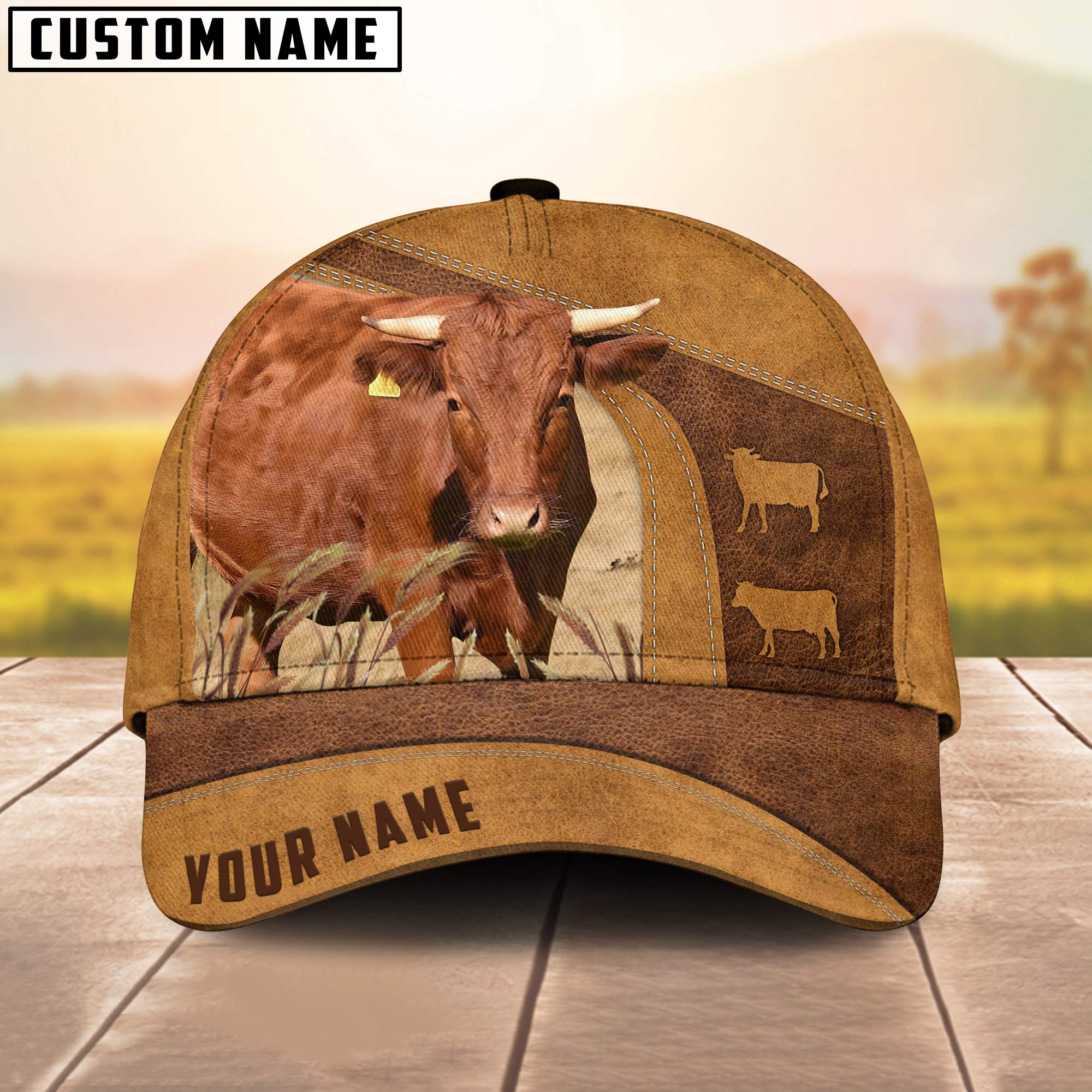 Custom Name Irish Dexter Cap/ Cattle Hat/ Farm Baseball Hat/ Cap Hat For Farmer Farm Lover