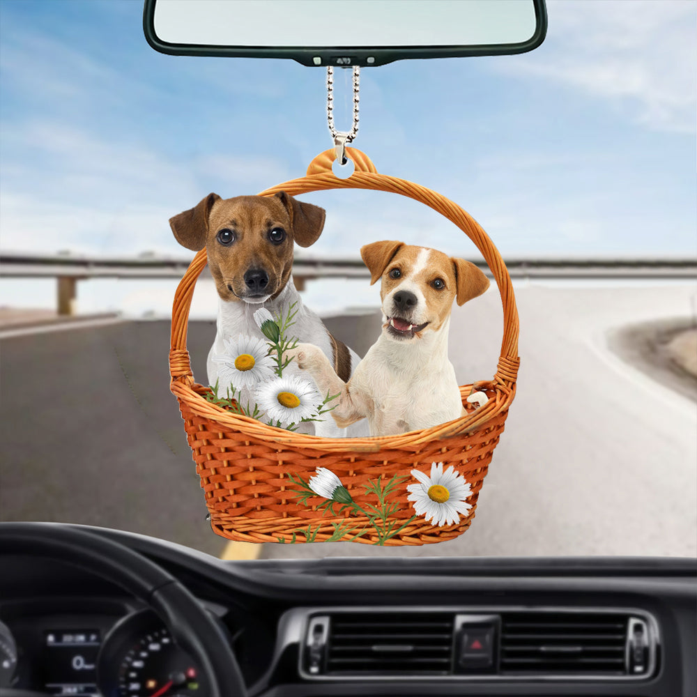 Cool Jack Russell Terrier God''S Present Car Hanging Ornament