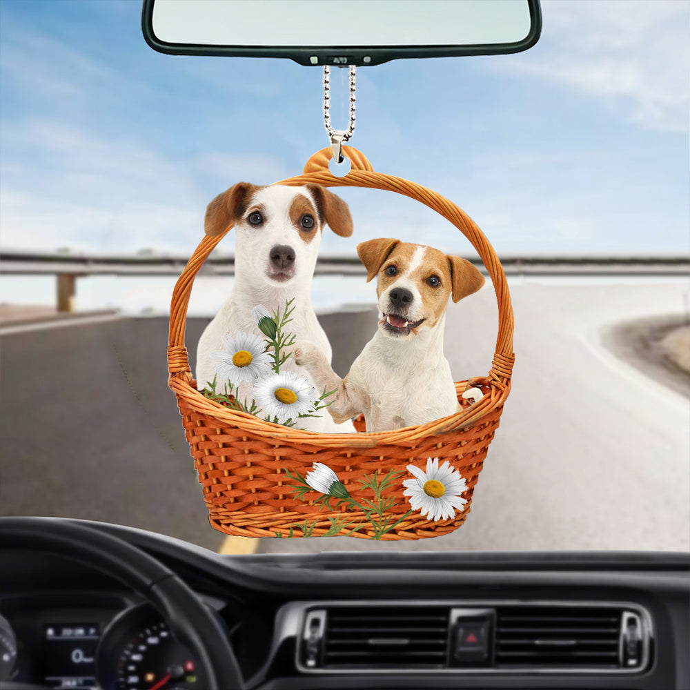 Beautiful Jack Russell Terrier God''S Present Car Hanging Ornament