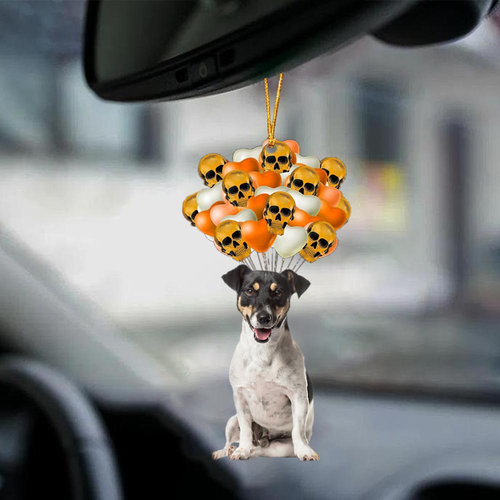 Jack Russell Terrier Halloween Car Ornament Dog Ornament For Halloween