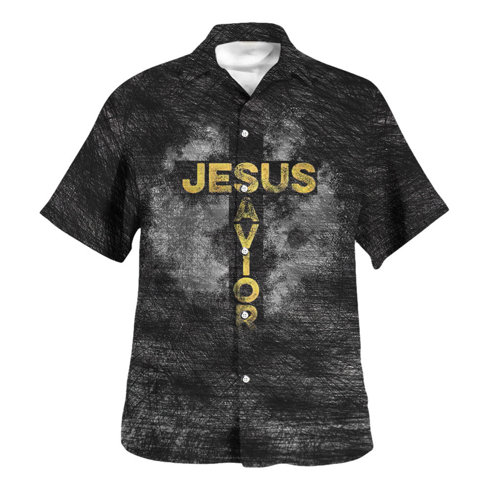 Jesus Is My Savior Not My Religion Hawaiian Shirt - Christian Hawaiian Shirt - Religious Hawaiian Shirts