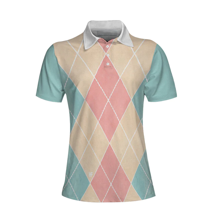 Just A Girl Who Loves Bowling Short Sleeve Polo Shirt/ Plaid Pattern Bowling Polo Shirt For Female Bowlers Coolspod