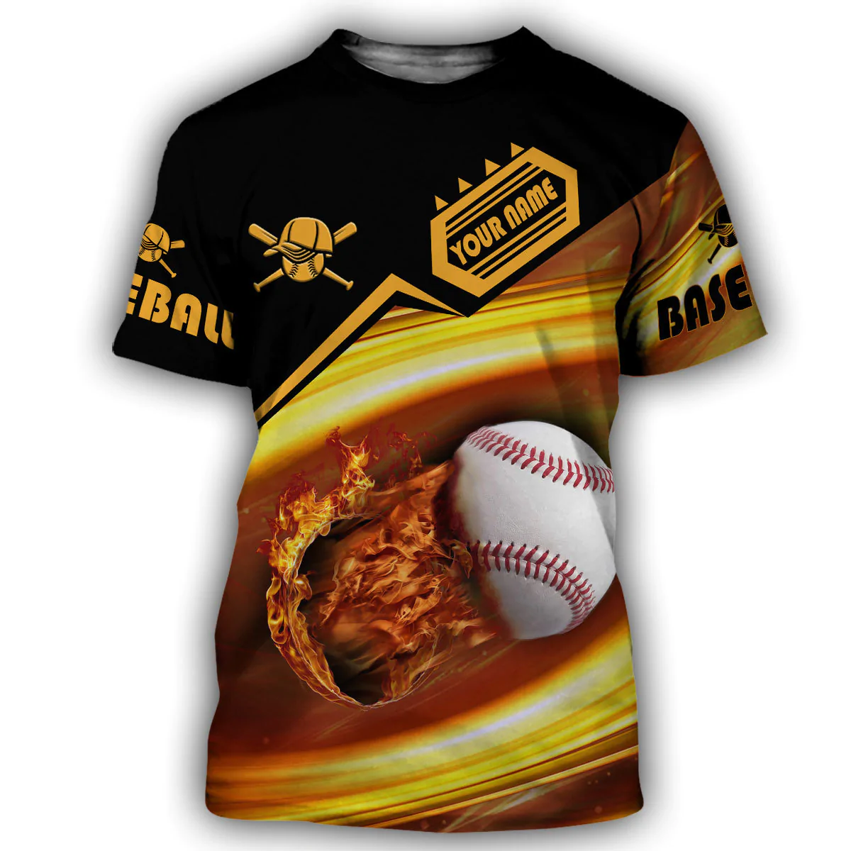 Personalized 3D Baseball Hoodie/ Baseball T Shirt/ Baseball Player Sweatshirt/ Best Gift To Baseball Man