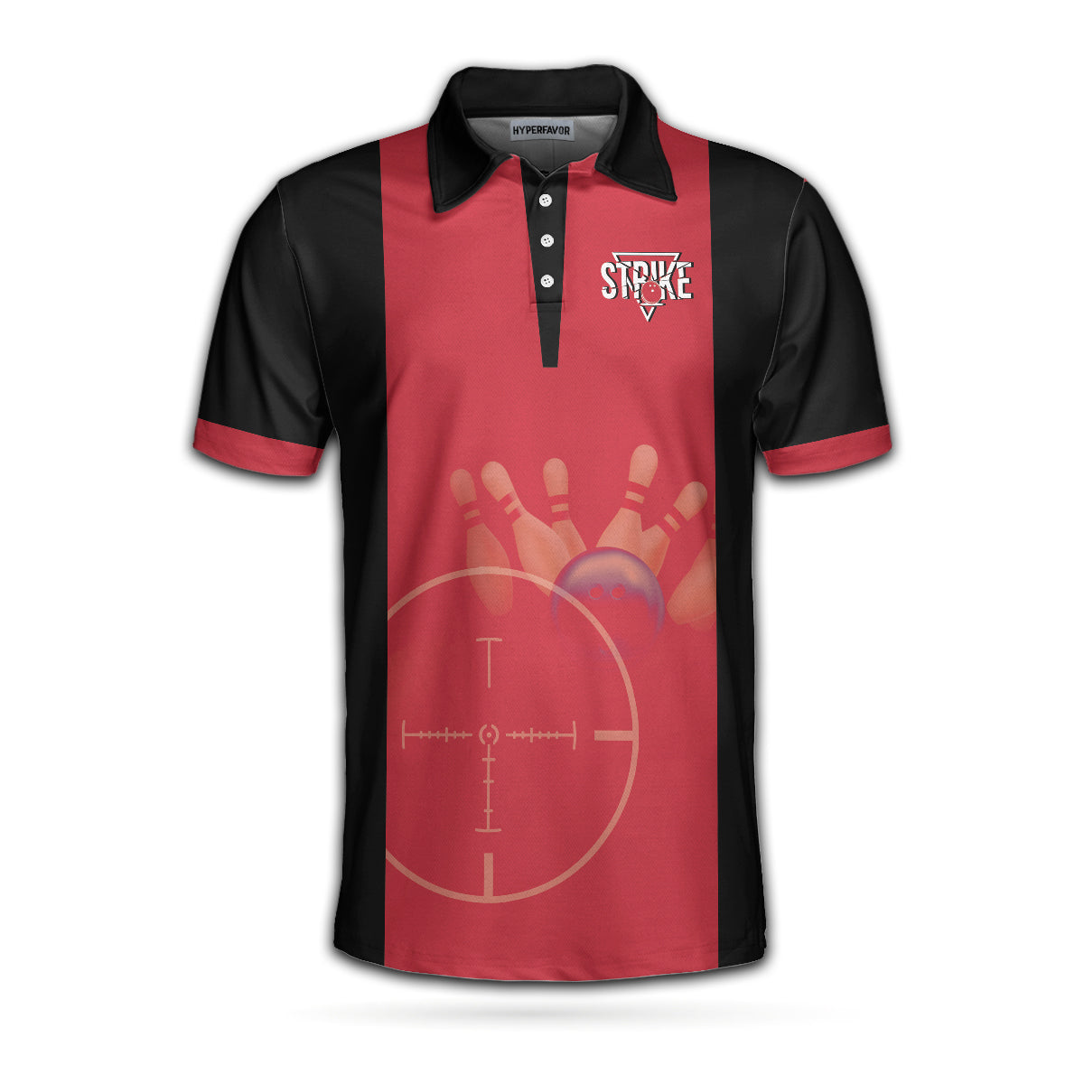 Kinda Busy Right Now Bowling Polo Shirt/ Black And Red Polo Style Bowling Shirt/ Funny Bowling Sayings Shirt Coolspod