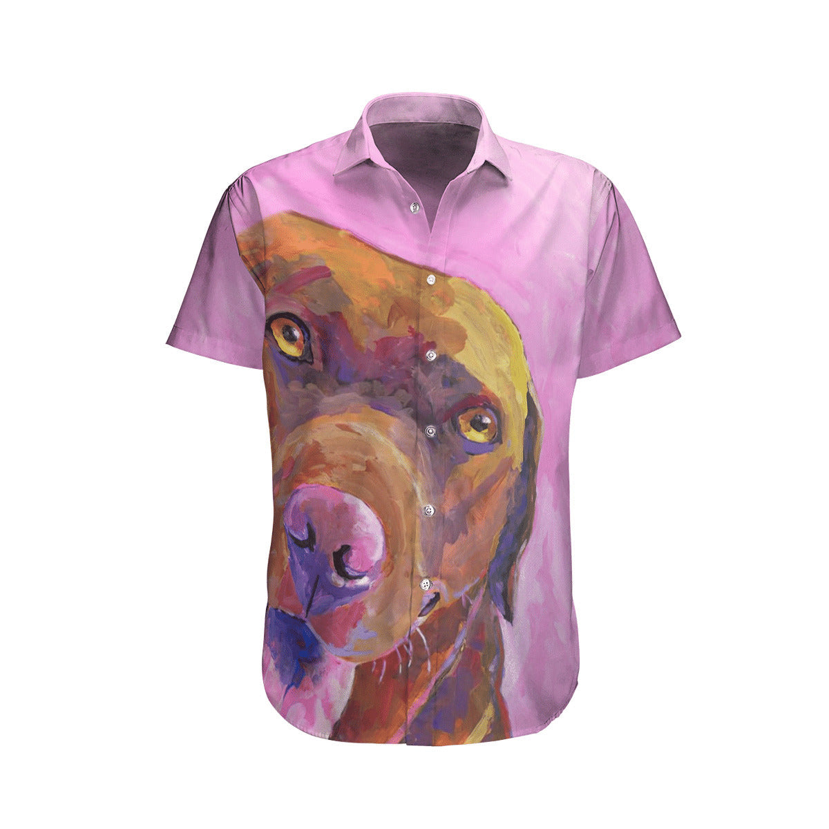 Labrador Retrievers Dog Aloha Hawaiian Shirt Colorful Short Sleeve Summer Beach Casual Shirt For Men And Women