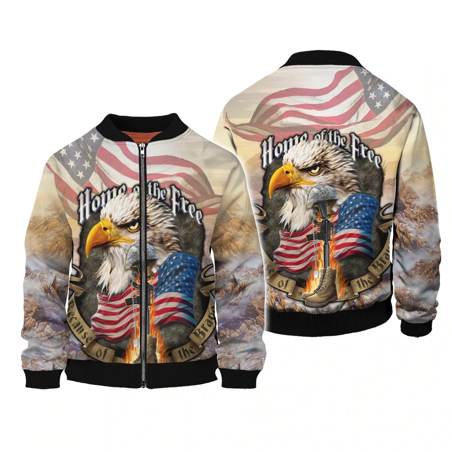 Eagle American Home Of The Free 3D T Shirt 4Th Of July 3D Hoodie Independence Day Is Coming Hawaiian Shirt