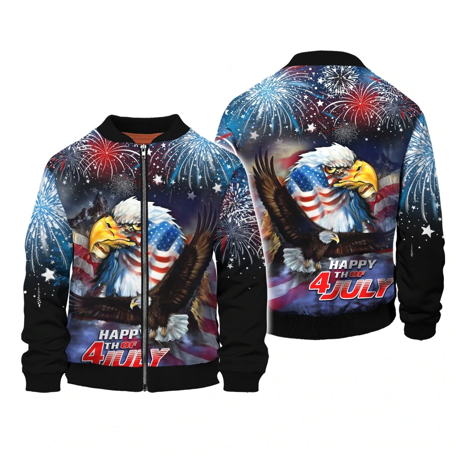 Happy 4Th Of July Independence Day Is Coming 3D Full Print Shirt Eagle Pride American Shirt