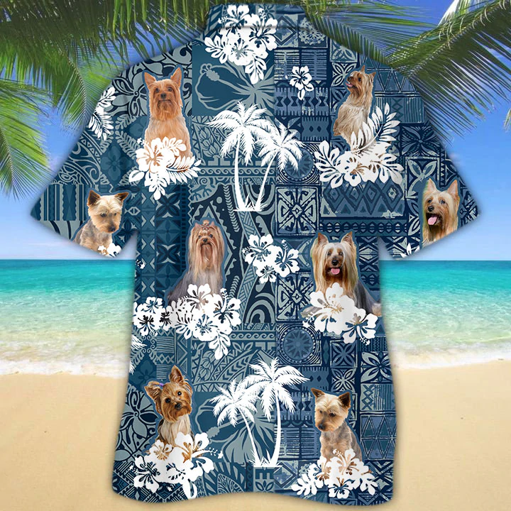 Silky Terrier Hawaiian Shirt