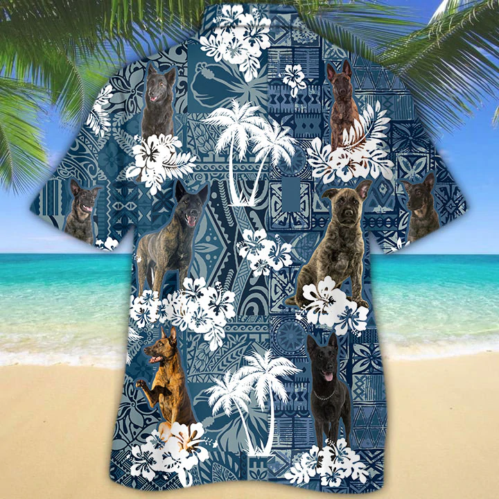 Dutch Shepherd Hawaiian Shirt