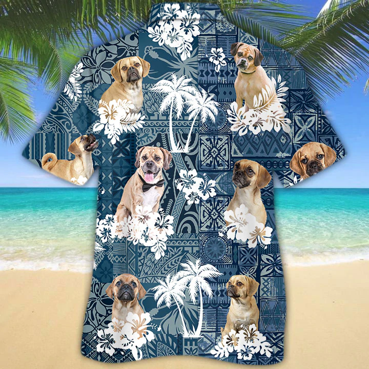 Puggle Hawaiian Shirt