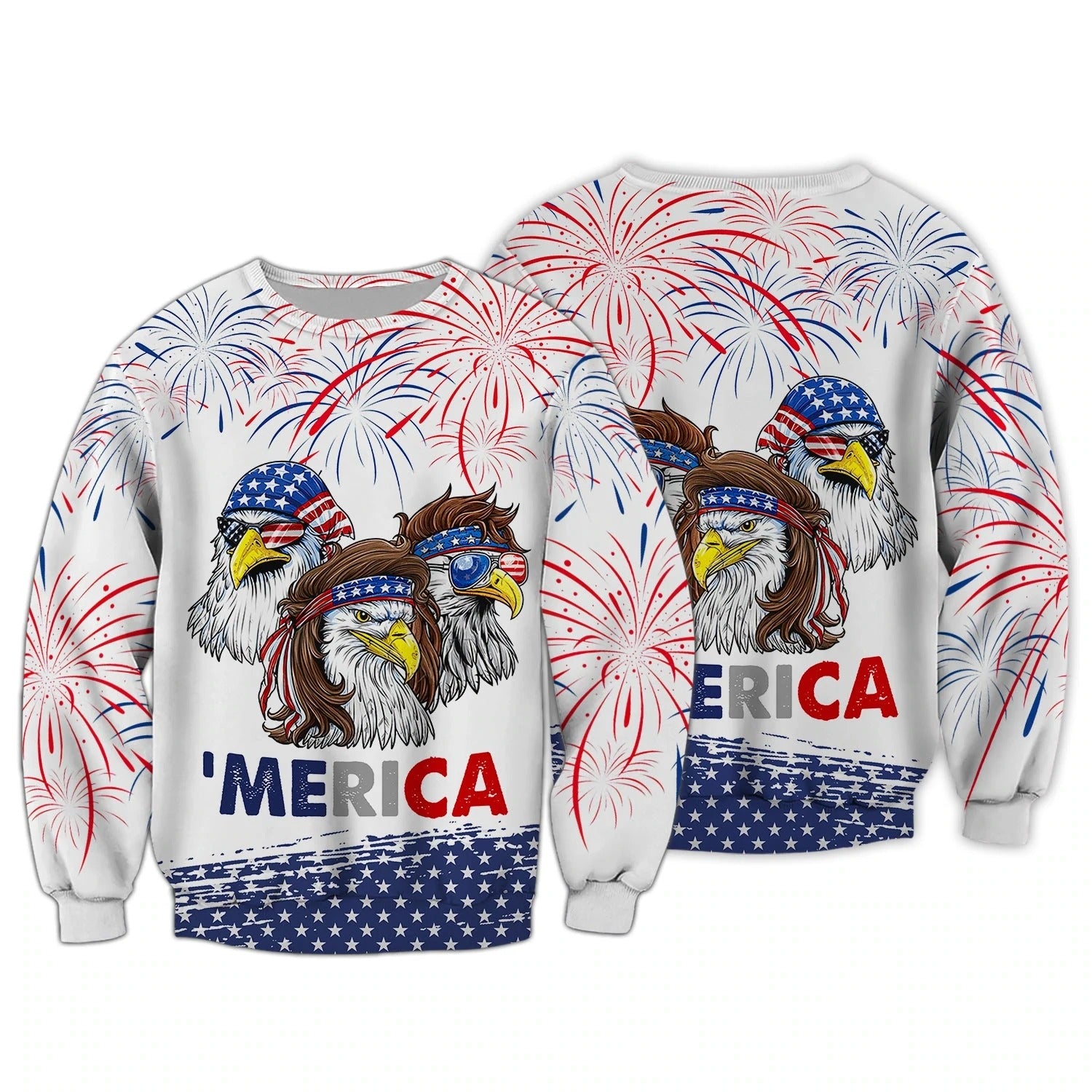 Eagle American Hawaiian Shirt Independence Day Is Coming 3D Full Print T Shirt 4Th July Usa Shirt
