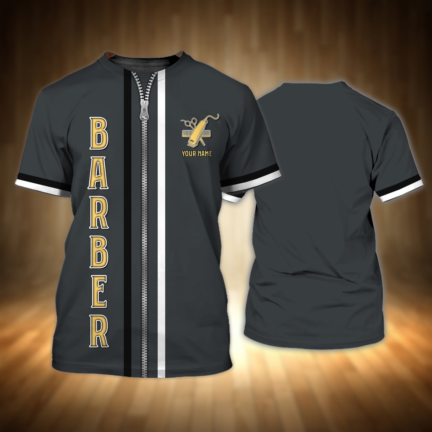 Customized Barber T Shirt 3D Full Print/ Barber Shirts/ Barber Gifts