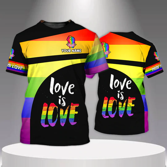Custom Shirt For Gaymer/ Pride Month Tshirt/ Love Is Love/ Support LGBT Shirt