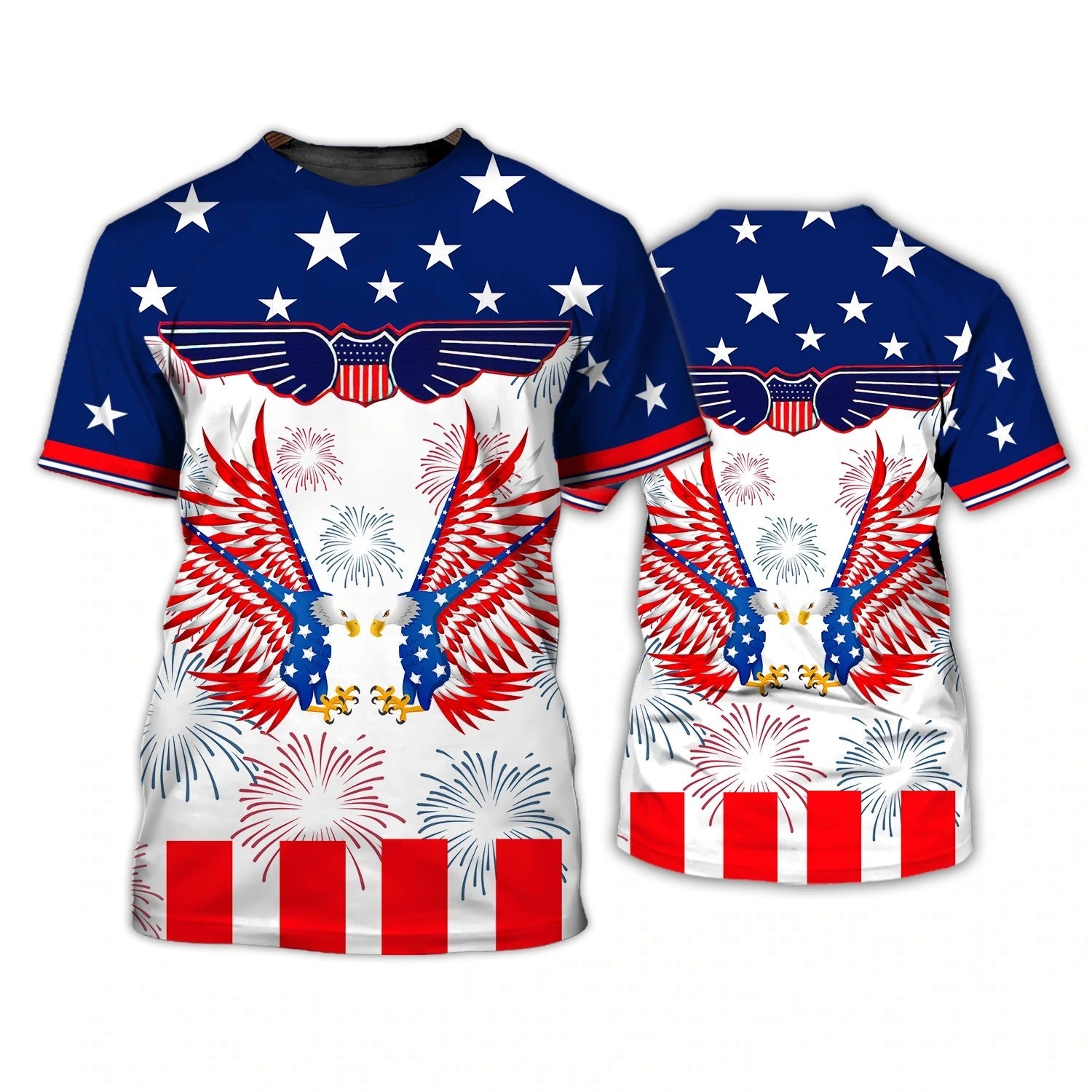 Independence Day Is Coming Ealge 3D All Over Print Shirt 3D Hoodie Bomber 4Th July Gifts