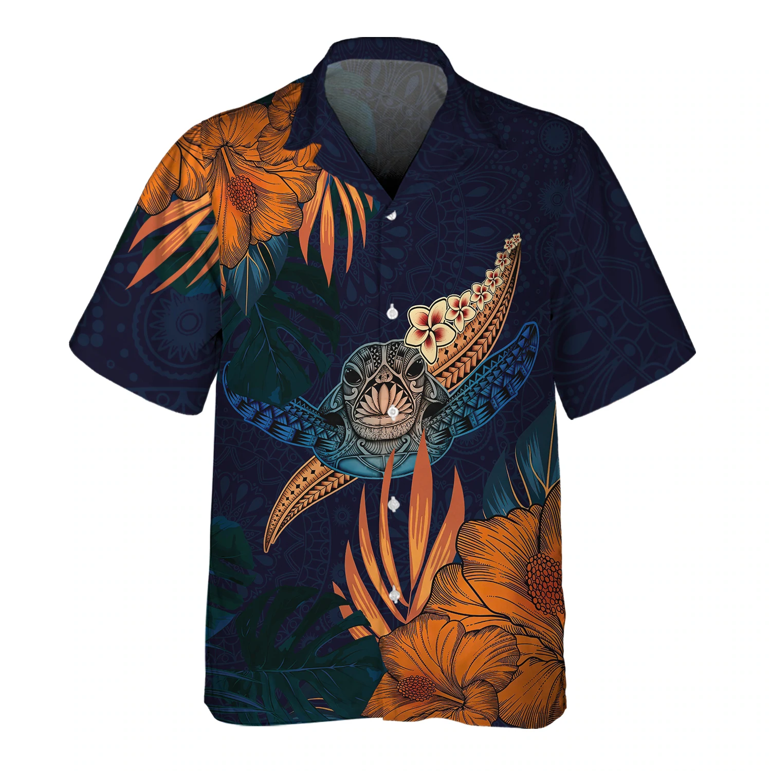 Mandala Turtle - 3D Hawaiian shirt Men''s/ Gift for Turtle lovers