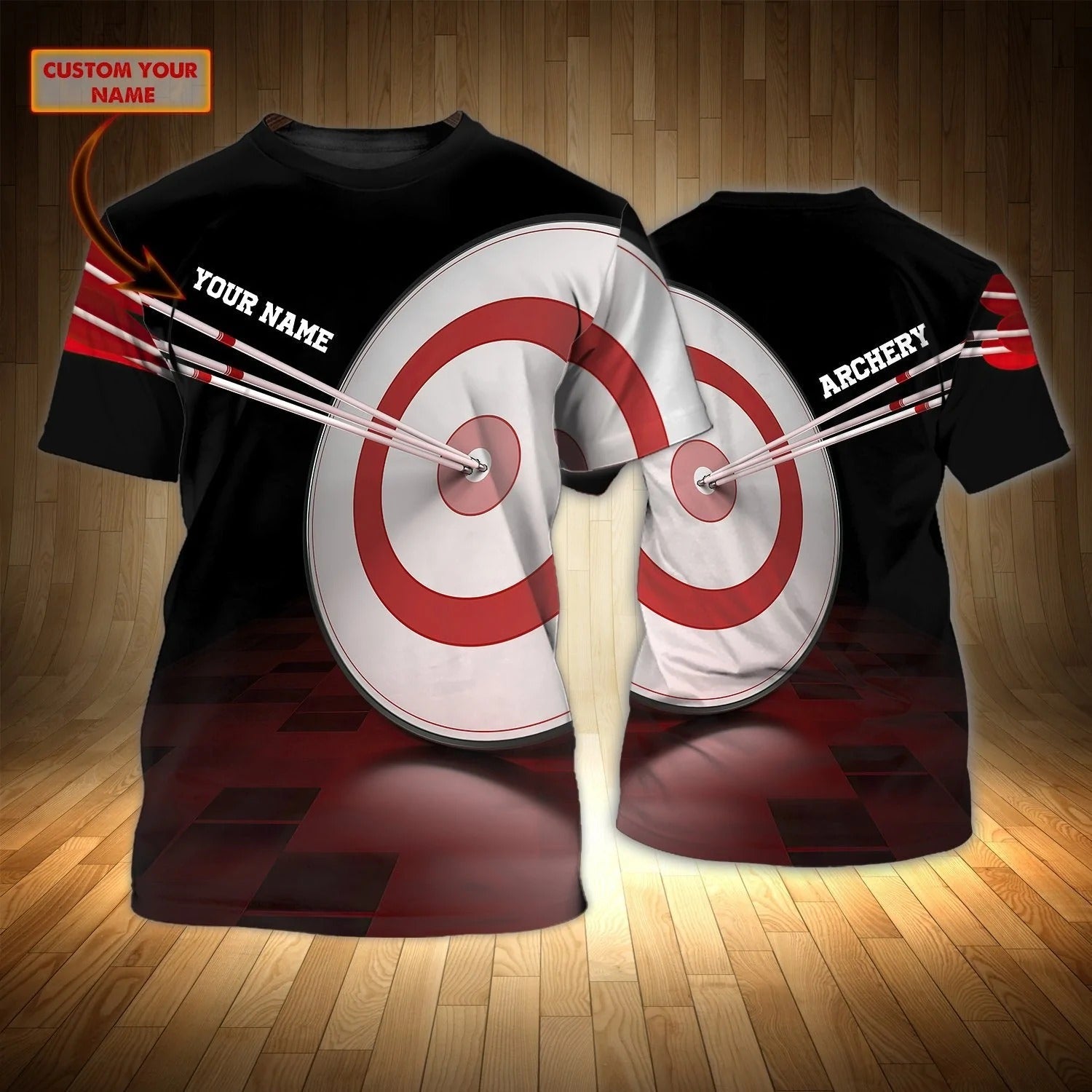 Customized 3D Archery Shirt Unisex Men Women Archery Shirt Gift For An Archery Player Coolspod