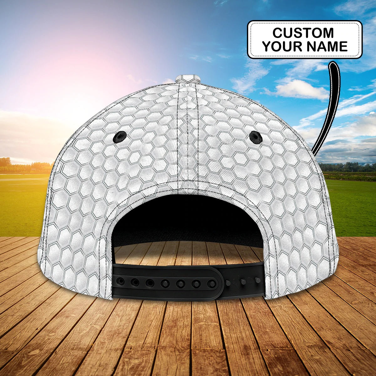 Custom With Name 3D Baseball Cap Hat For Golf Man/ Plan For The Day With Golf/ Gift A Golf Lover