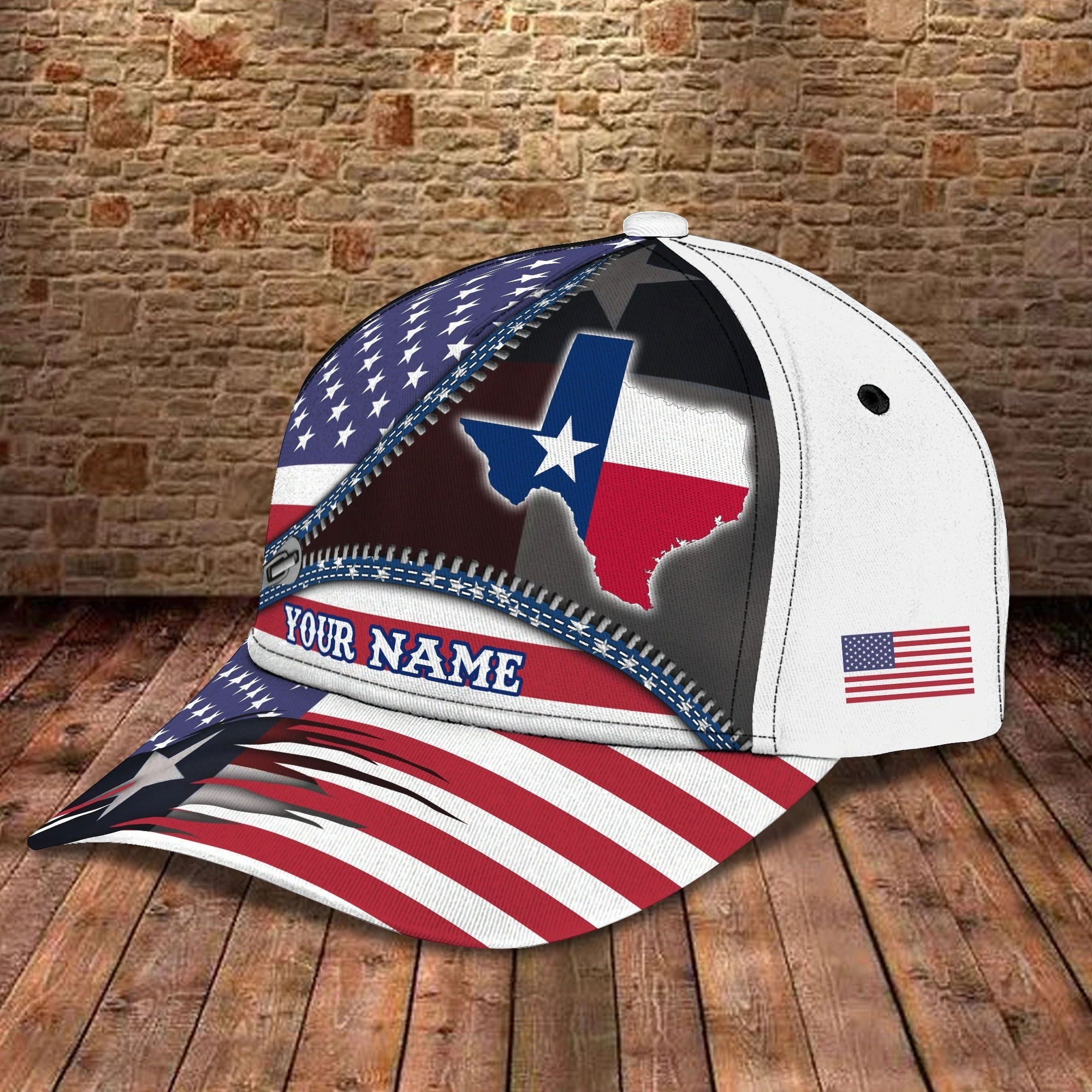 Customized 3D Full Printed Baseball Cap Pray For Texas/ Texas Baseball Cap/ Texas Classic Cap