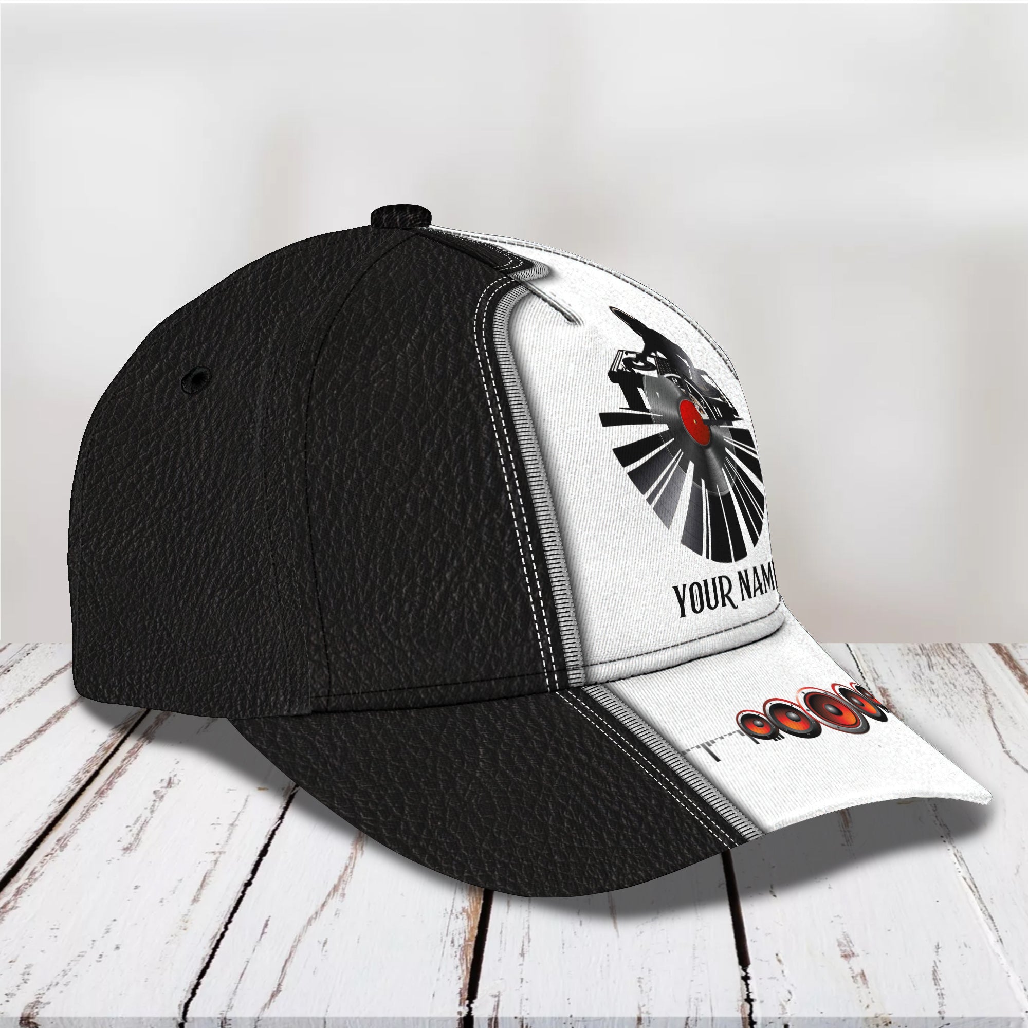 Personalized Full Printed Baseball Cap Hat For Dj/ Best Gift For A Dj Player/ Women Dj Cap Hat
