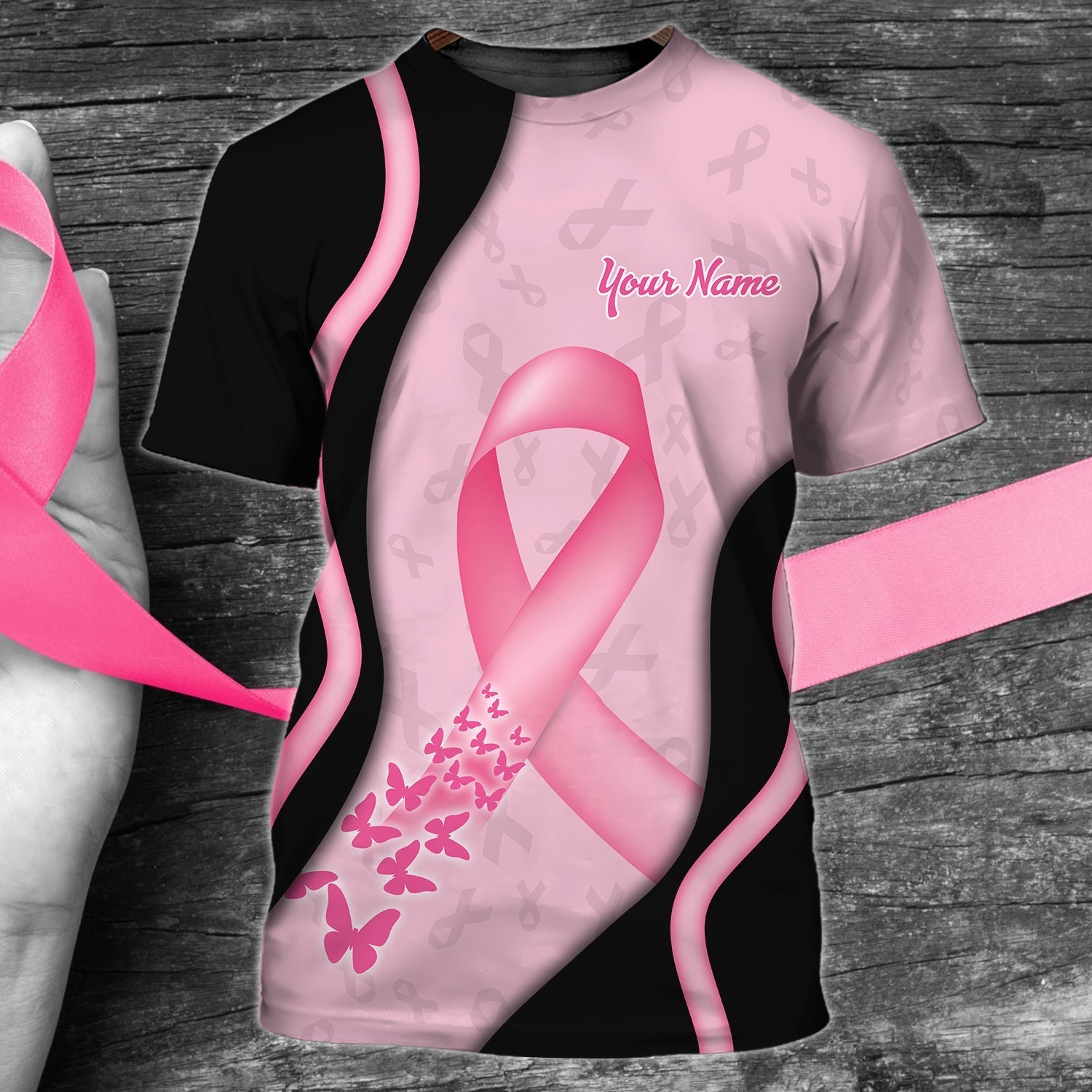 Personalized Breast Cancer Awareness Shirt For Men Women