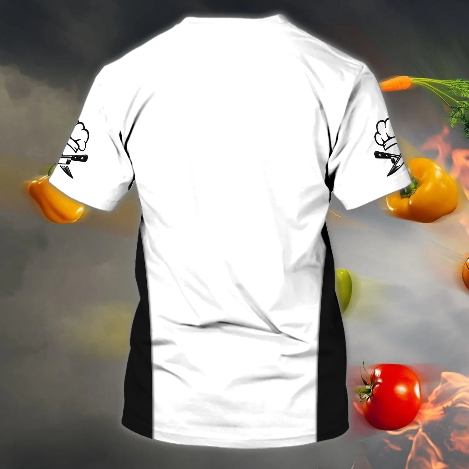 Customized Black And White Shirt For Master Chef/ Uniform Chef Shirts/ Chef Lover Gifts