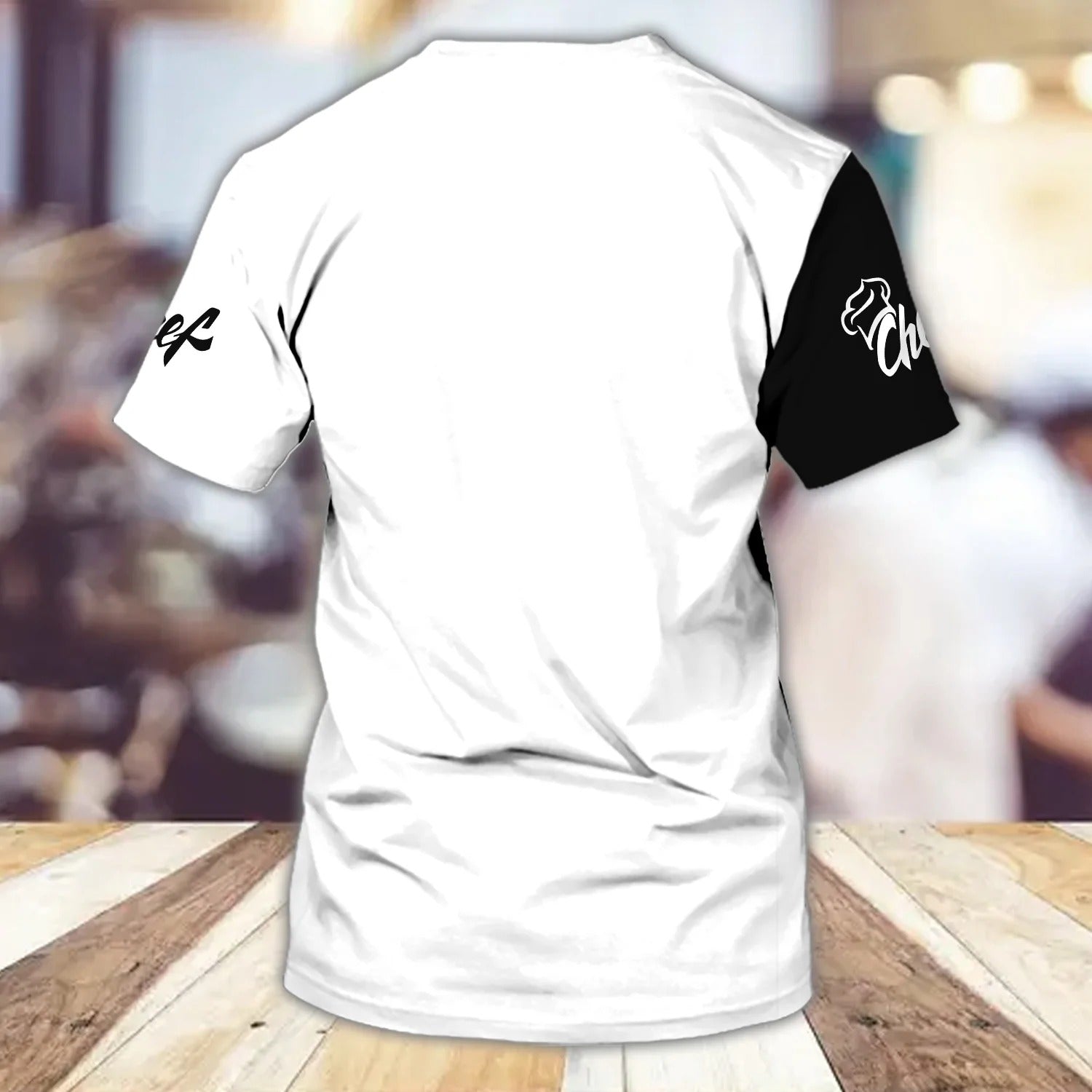 Custom Black And White Chef Shirt/ Men Chef Shirt/ Master Chef Shirt For Her