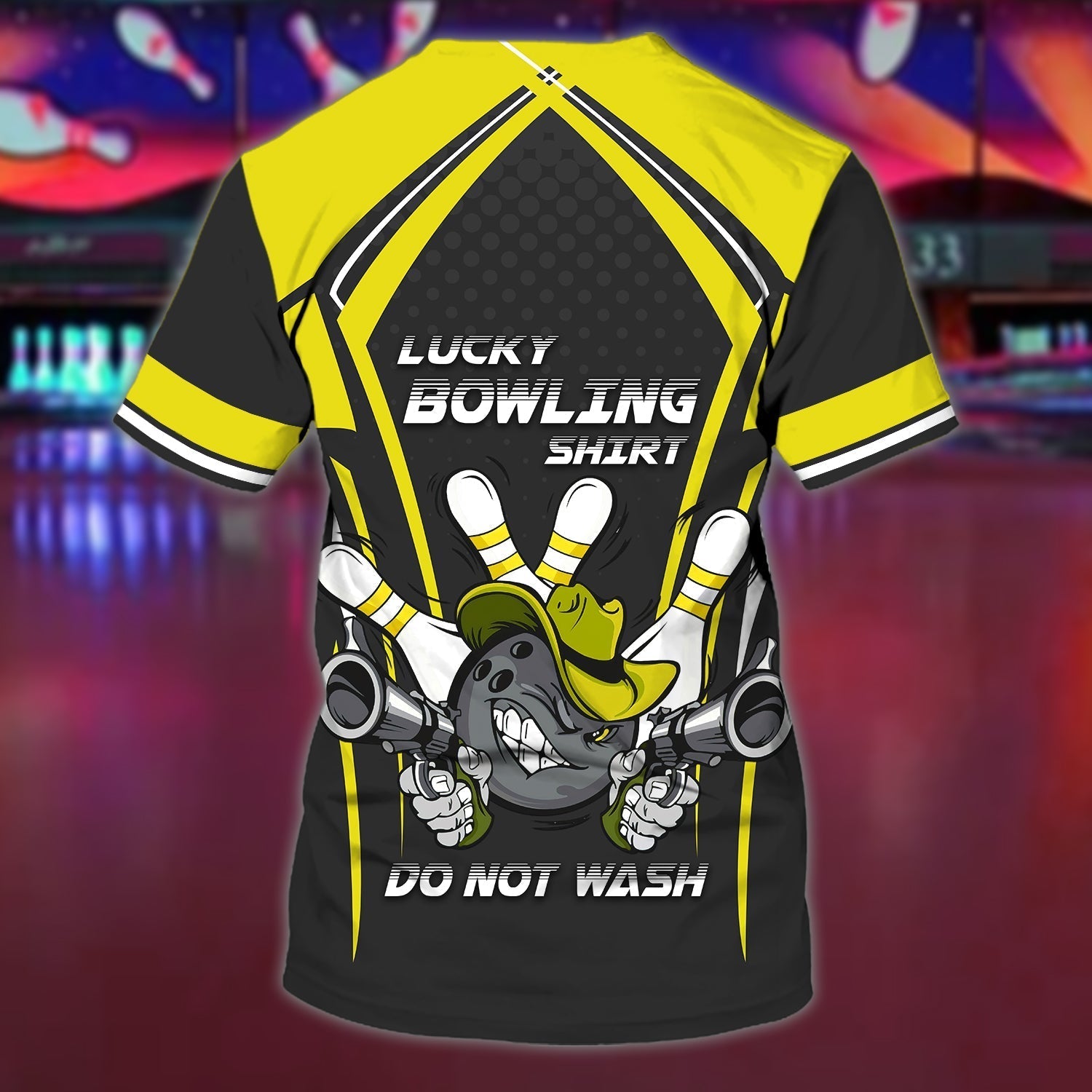 Personalized 3D Full Printed Bowling Shirts/ Lucky Bowling Shirt/ Gift For Bowling Lovers