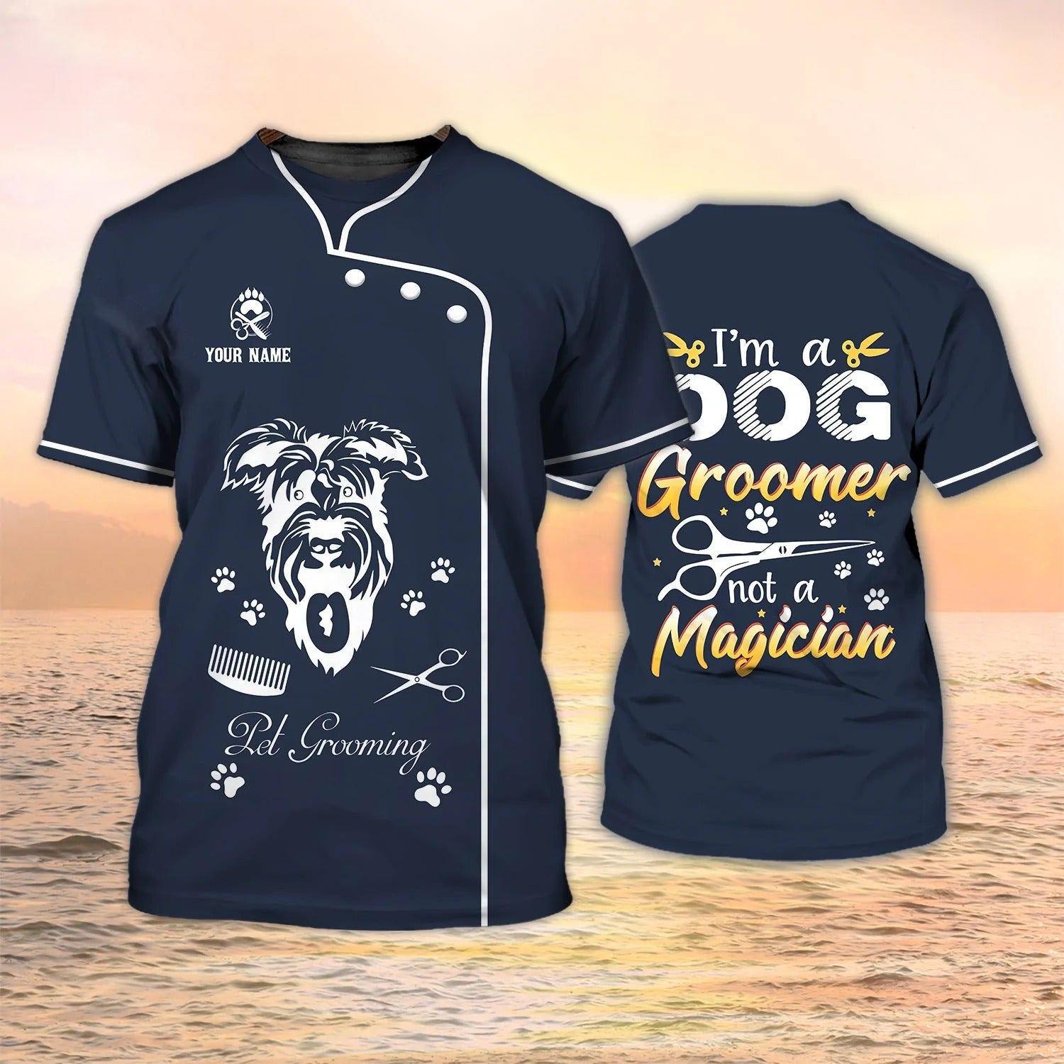Custom Proud Dog Groomer Shirt I Am Dog Groomer Tee Shirt Gift For A Groomer