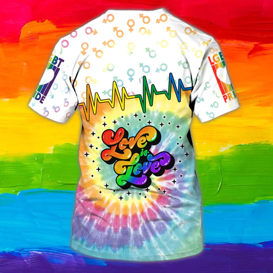 Customized With Name/ T Shirt For Lgbt/ Pride Shirt Love Is Love/ Gay Pride Shirts/ Lesbian Tshirts