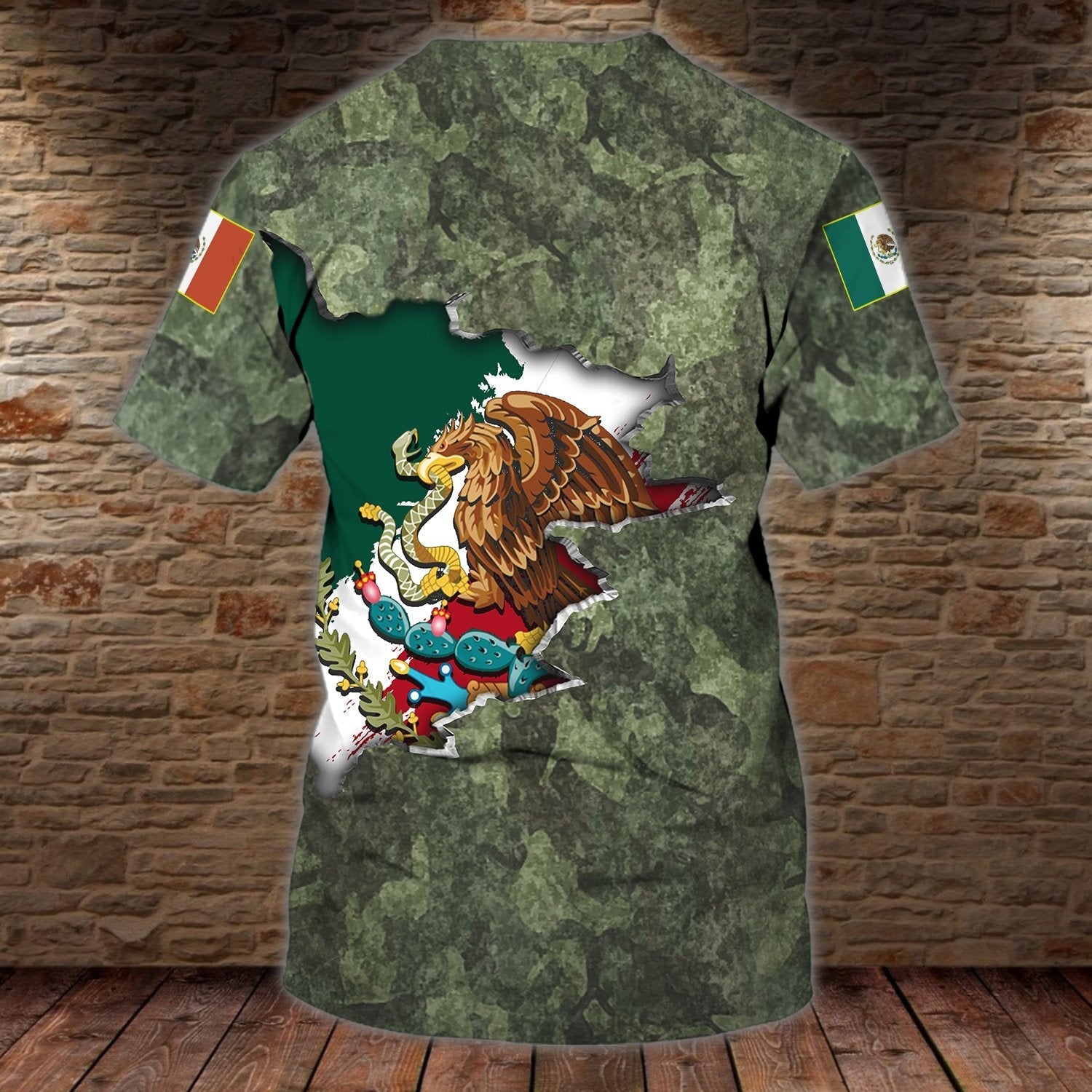 Customized 3D all over printed Mexican Shirt/ Mexico T shirt/ Mexican Shirts for Men and Women