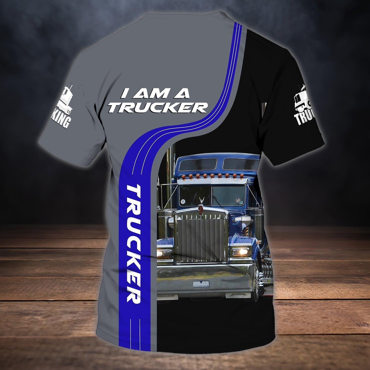 Custom I Am A Trucker Shirt Man To My Trucker Boyfriend Gifts