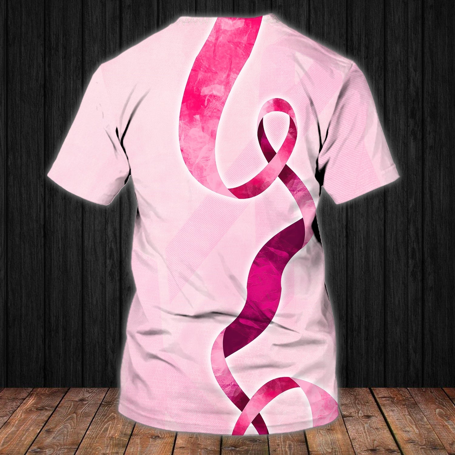 Custom Pink Breast Cancer Awareness 3D Print Shirts