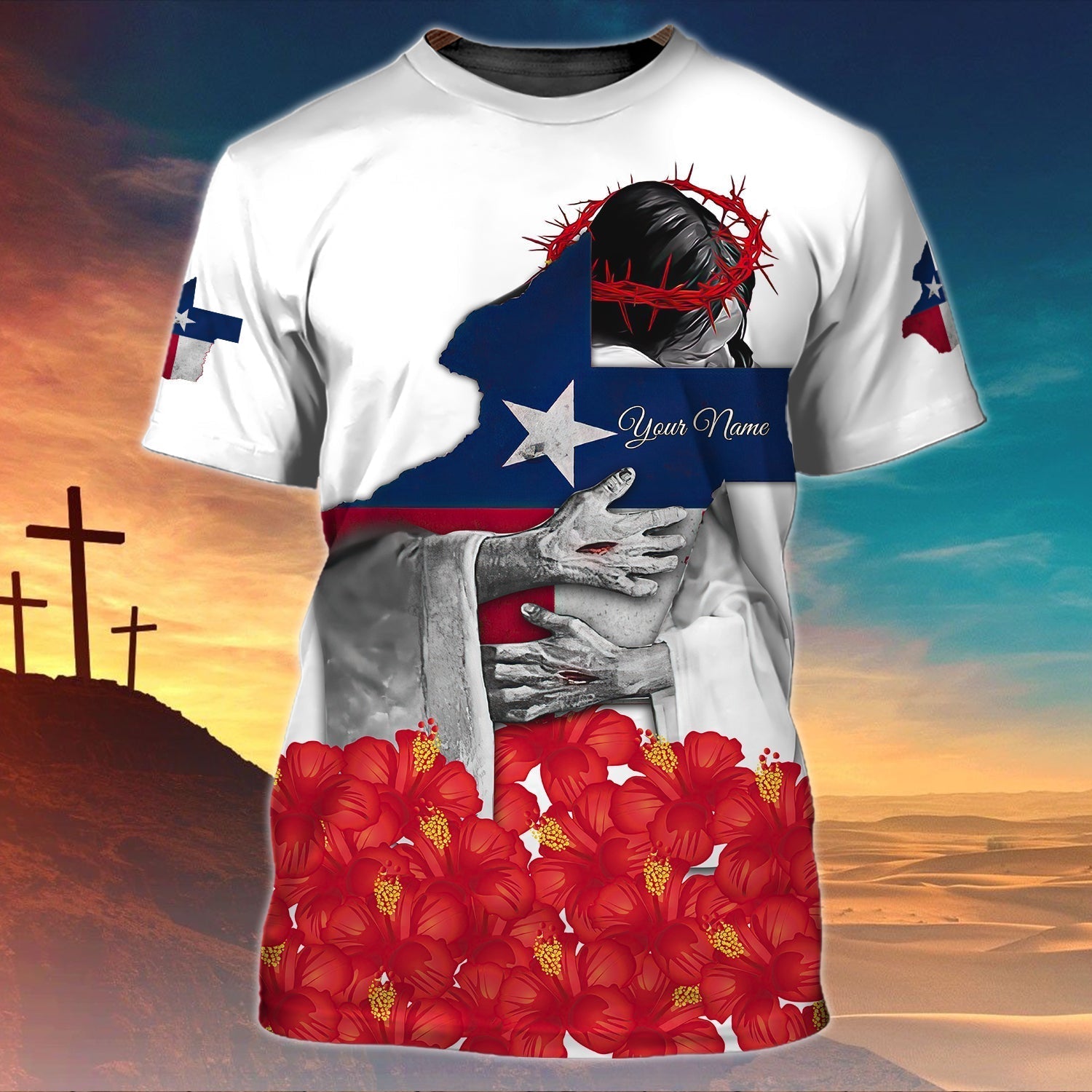 Personalized God Bless Texas T Shirt Texas T Shirt Gift For Christian T Shirt