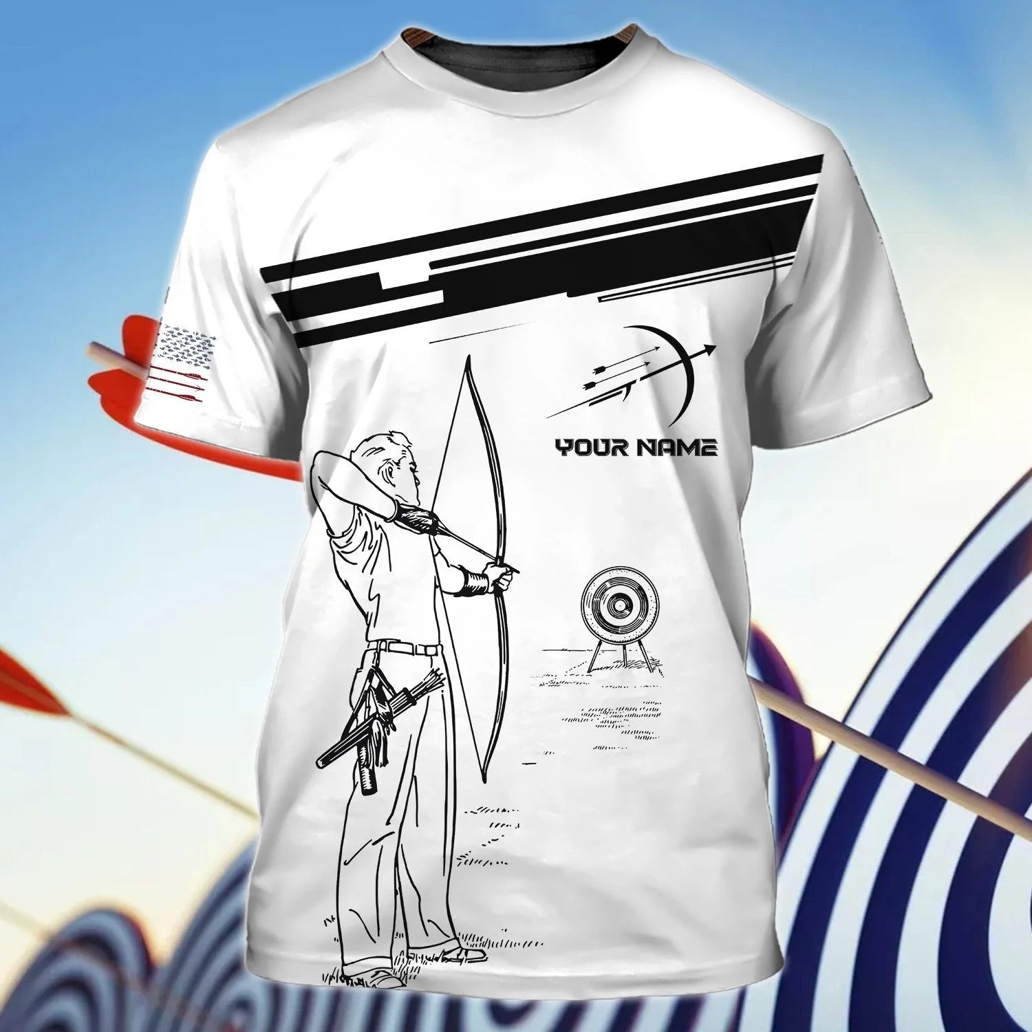 Customized 3D Archery T Shirt Coolspod Unisex Men Women Archery Shirts Gift For Archery Lovers