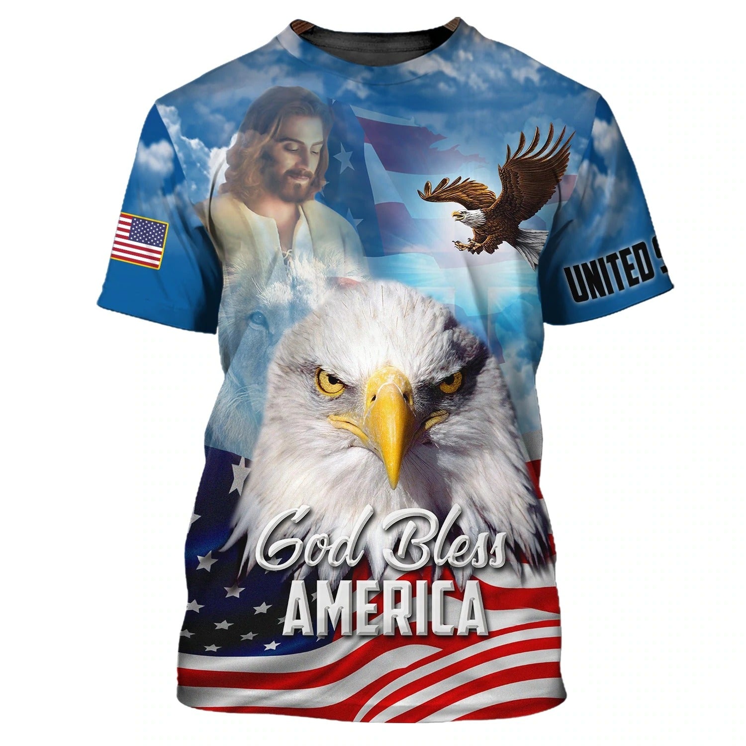 Eagle American Hawaiian Shirt - Independence Day Is Coming- 3D Full Print T Shirt 4Th Of July Shirts