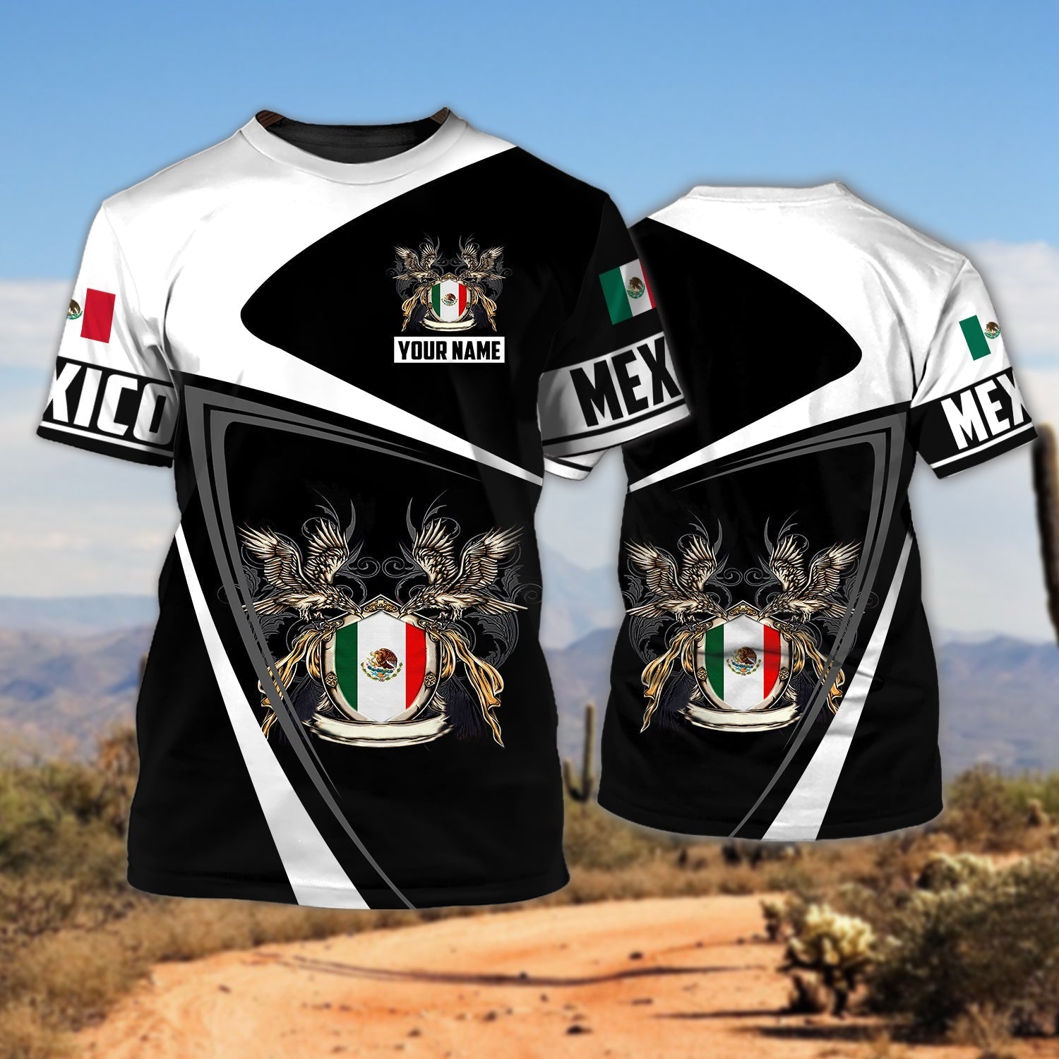 Mexico Shirt/ Custom with Name Mexican T Shirt/ Mexico Gifts