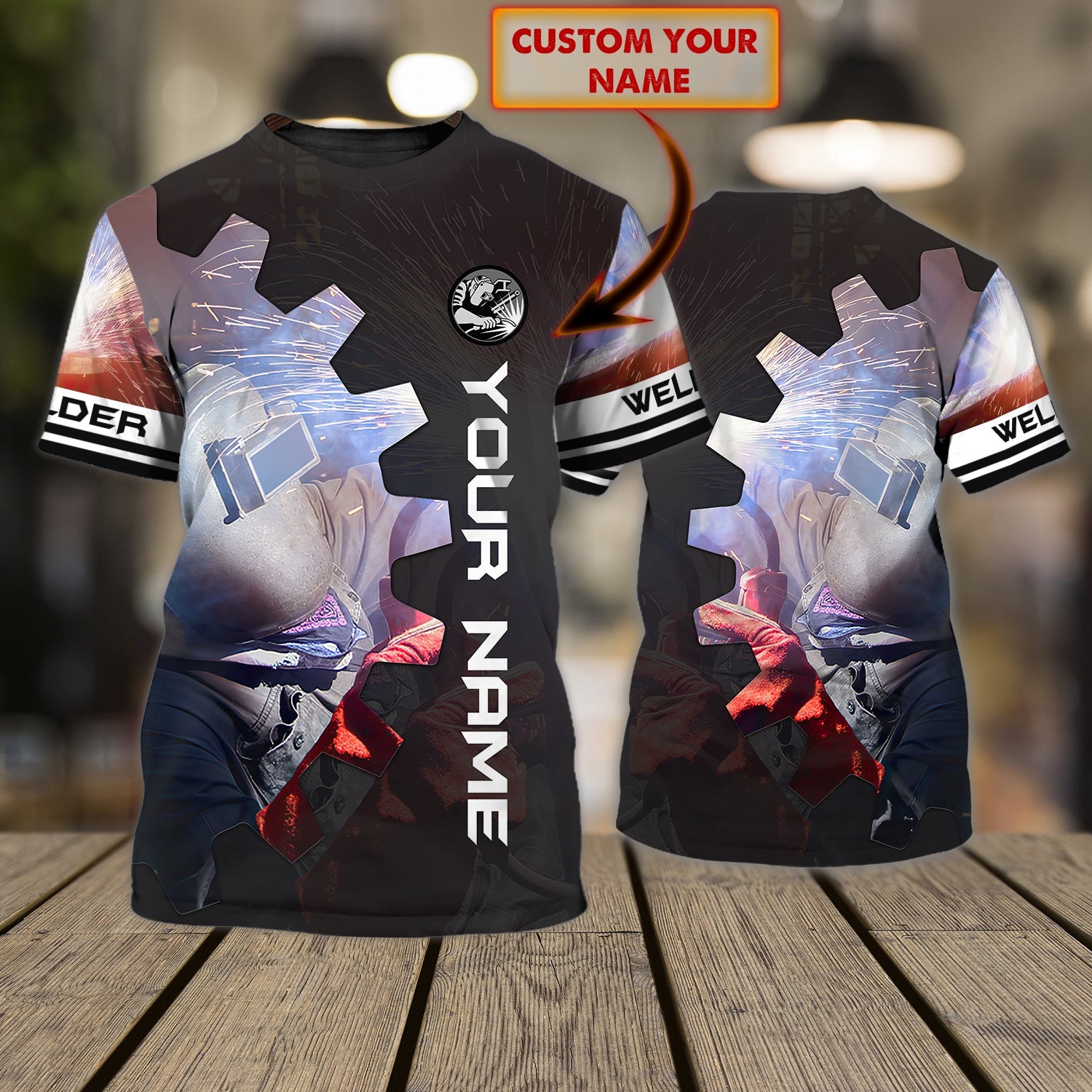 Custom Name Welder Shirt/ Gear Welding Work Shirts/ Welder Gifts