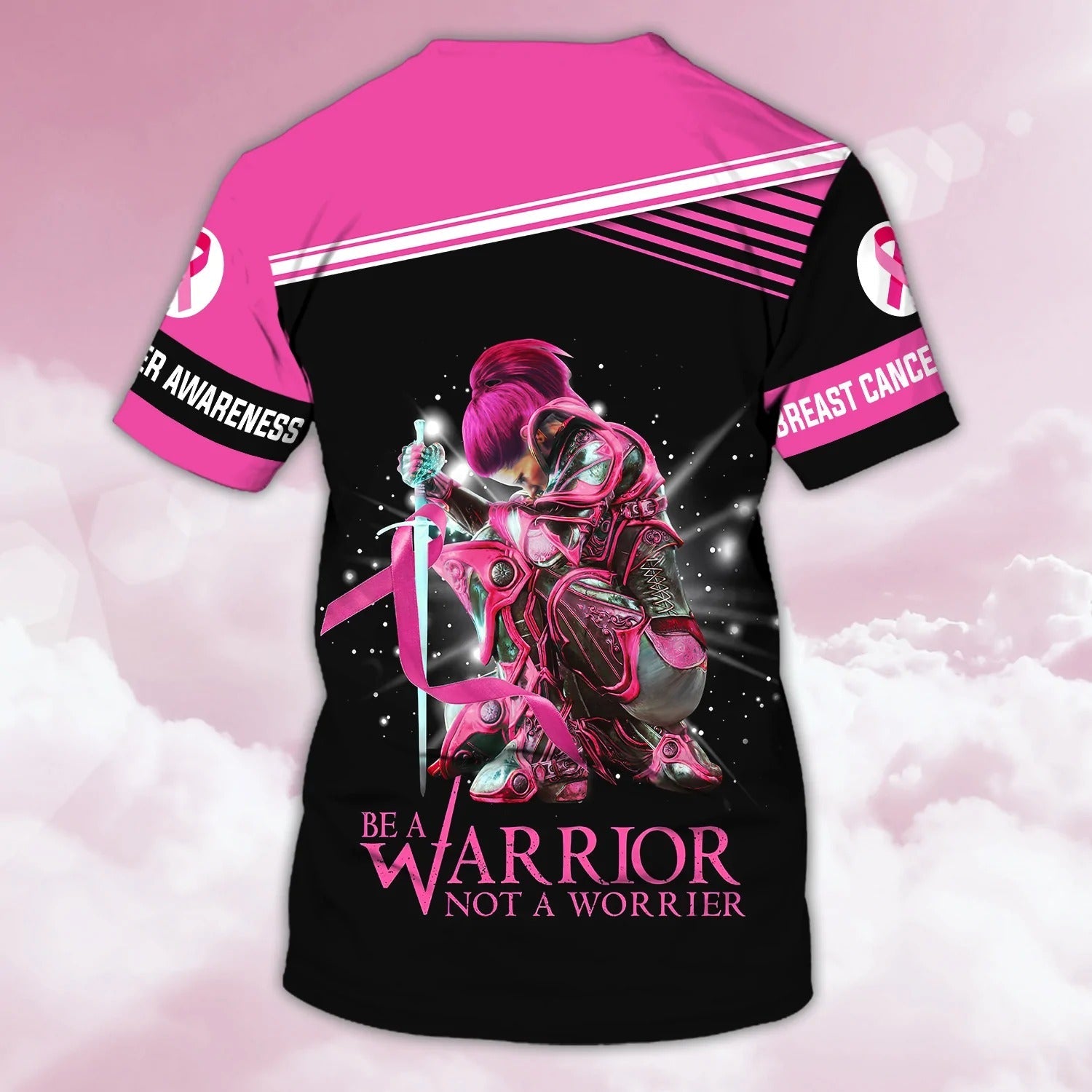 Custom Breast Cancer Awareness Women Shirt/ To My Wife Breast Cancer Shirt/ Daughter Breast Cancer Survivor Gift