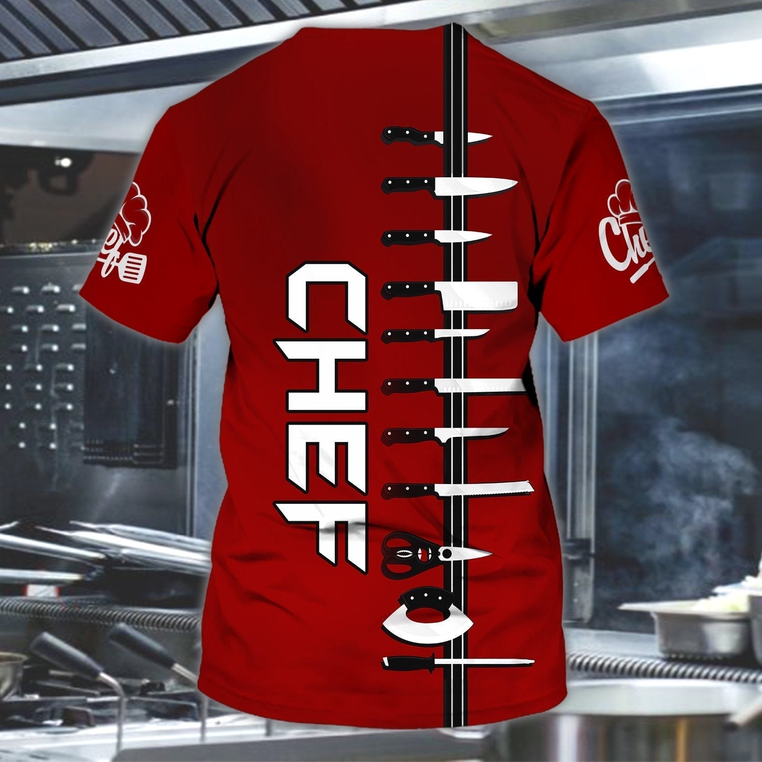 Custom 3D Chef Shirt For Men Women Master Chef Gifts Christmas Gift Master Chef