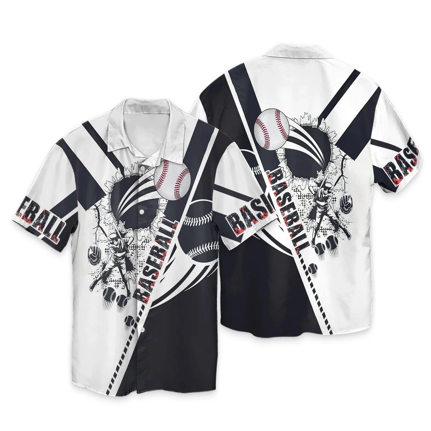3D Baseball Shirt Design For Men/ Baseball Hawaiian Aloha Beach Shirt/ Baseball Hoodie/ Gift For Baseball Lover