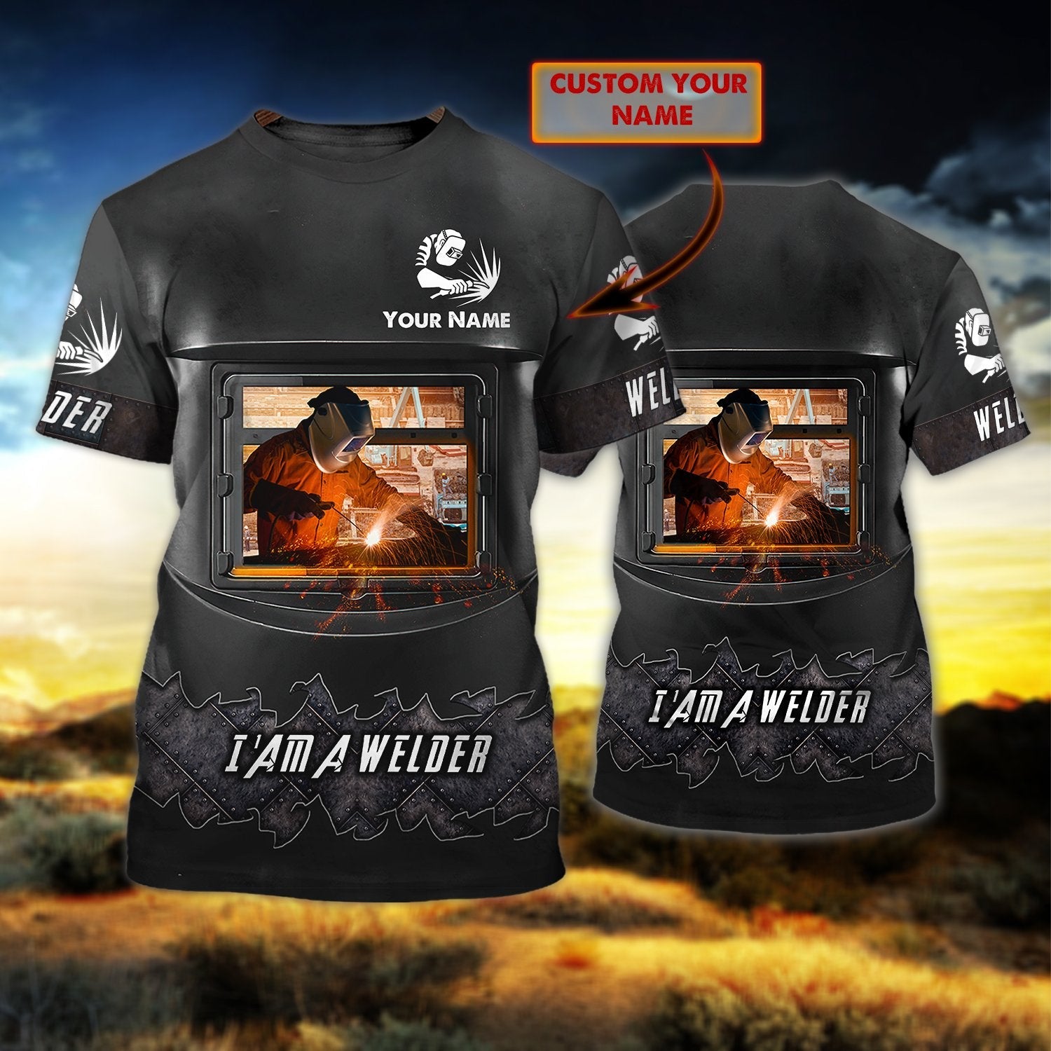 Personalized I''m a Welder 3D Shirt/ Uniform Shirt for Welder Team/ Welder Gifts